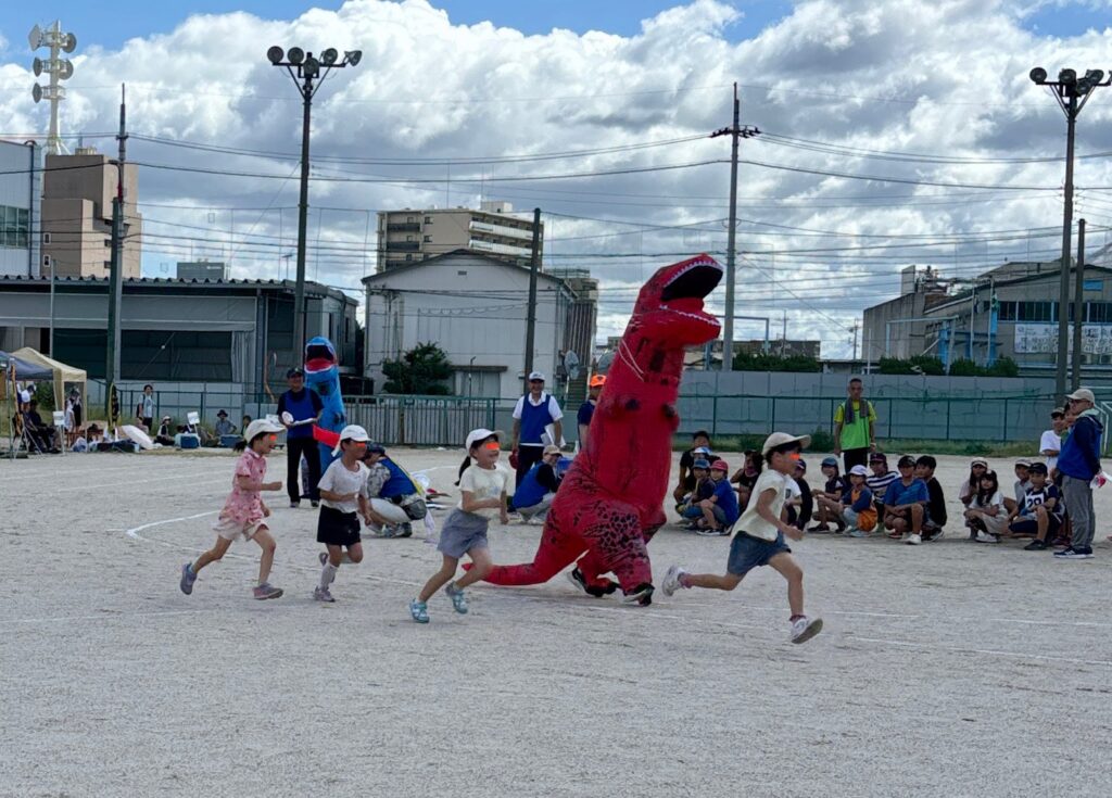 運動会の実施風景