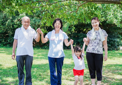 幅広い年齢層にも対応